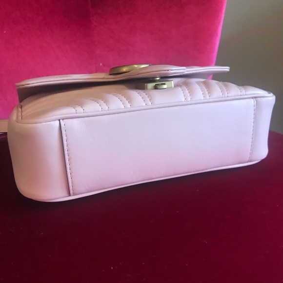 Gucci Mini Marmont Bag in Blush - Picture 3 of 10